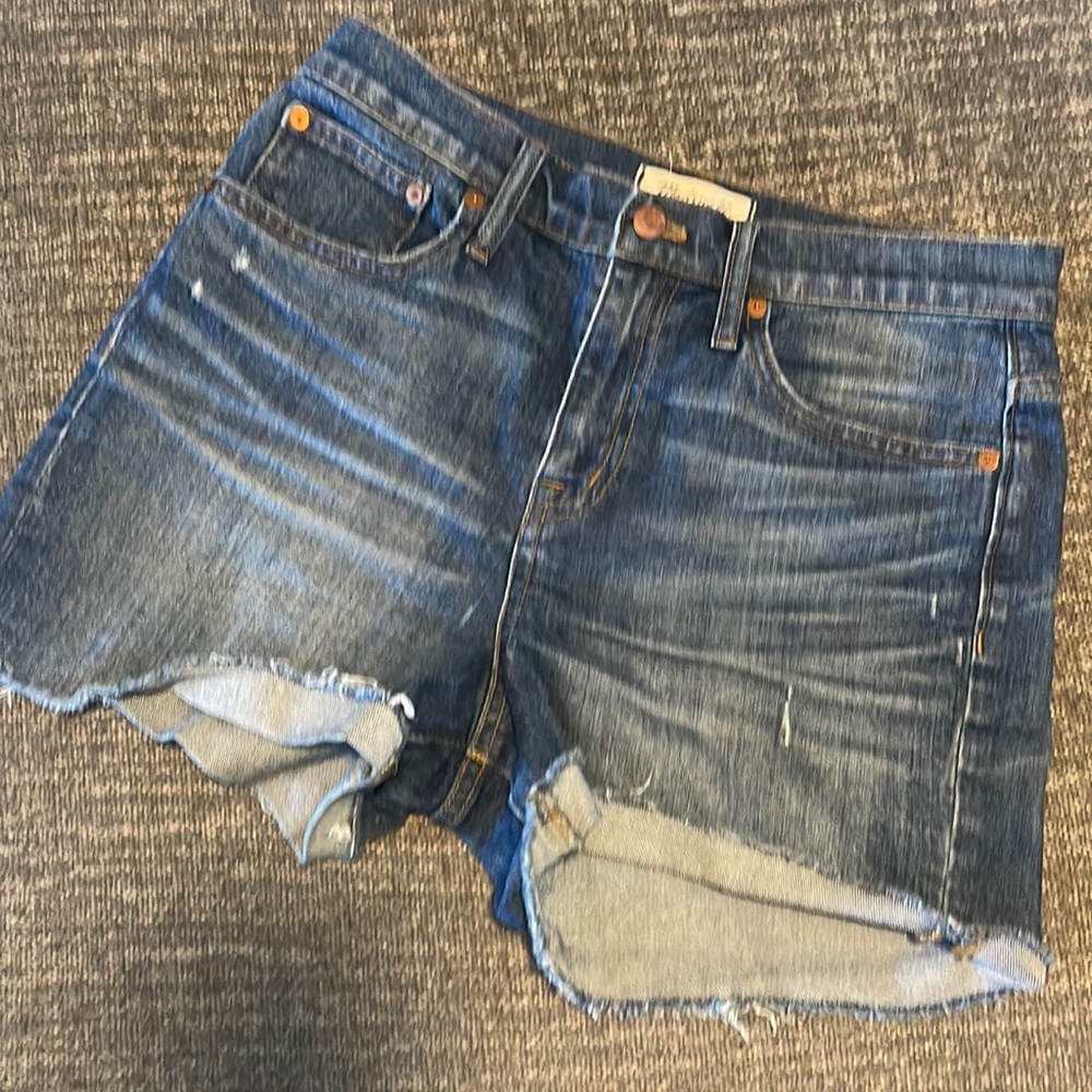 Madewell High Rise Denim Short